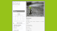 Desktop Screenshot of patrick.lecollinet.vetosteo.eu