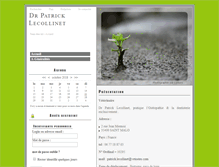 Tablet Screenshot of patrick.lecollinet.vetosteo.eu